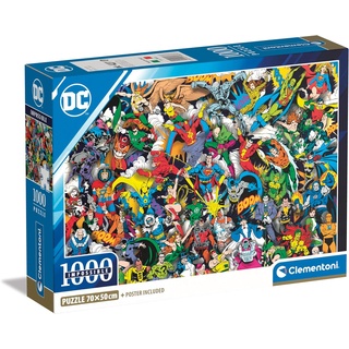 Clementoni DC Comics Impossible (1000 Teile)