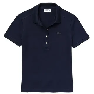 Lacoste Poloshirt Poloshirt Core Collection Kurzarmshirt mit (1-tlg., 1) blau 38