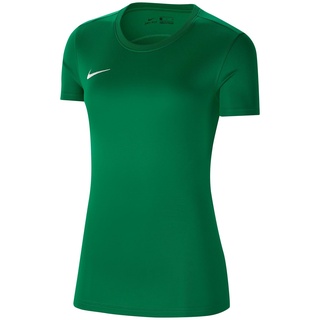 Nike Damen T-Shirt W NK Dry Park VII JSY SS, Pine Green/White, L, BV6728