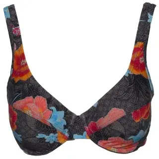 Esprit Peony Beach 2 Underwire Bikini Braun gemustert D 38 Damen