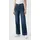 Light Weight Denim Wide Leg Jeans mit 5-Pocket-Design Dunkelblau 40/34