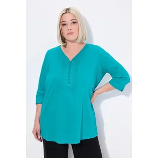 Ulla Popken Tunika in tiefes aqua | Gr.: 54-56