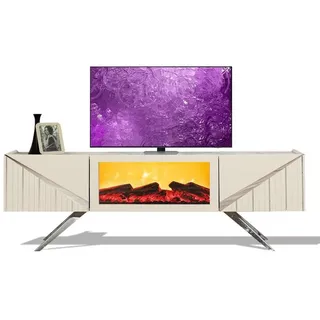 aea TV-Lowboard 35 cm X 56 cm Weiß Holz