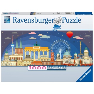 Ravensburger Puzzle Ravensburger Puzzle 17394 Nachts in Berlin - 1000 Teile Puzzle für..., 1000 Puzzleteile