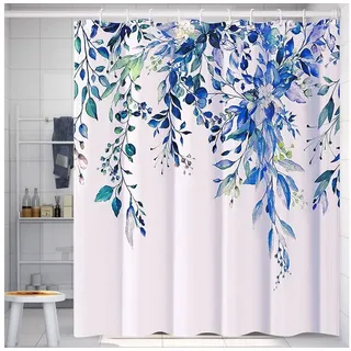 luxuskollektion Duschvorhang 120 x 180 cm blau