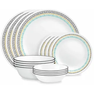 Corelle® Paloma Tafelservice für 4 Personen, 16-teilig
