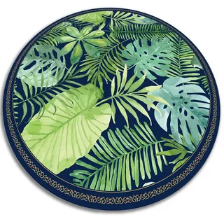 Tulup Vinylteppich 110 x 110 cm Grün