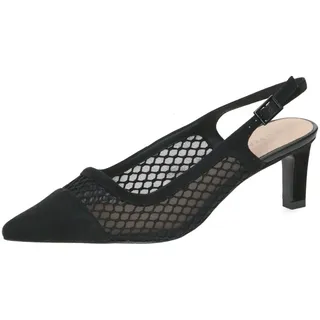 Peter Kaiser 79607 019 Slingpumps Leder Schwarz 38