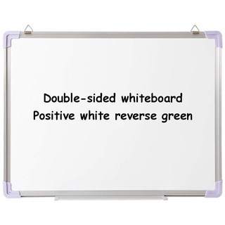 Whiteboard RENRUIRUI Magnetic Double-Sided Dry Erase Board, Positive White Reverse Green, Wand-Schreibtafel for Büroschule Und Familie (Size : 50X70CM)