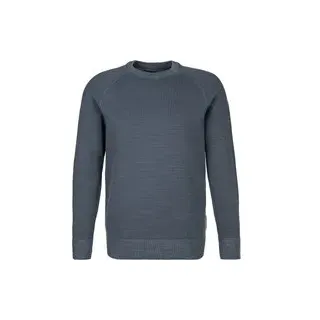 Marc O'Polo Herren Pullover blau unifarben, blau, Herbst/Winter 2023/2024