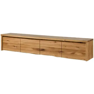 MASSIVMOEBEL24.DE PURE OAK Lowboard 220x40x40 cm Beige Massivholz