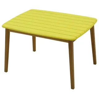 Gartentisch für Kinder - Akazie - Gelb - GOZO von MYLIA