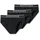 95/5 Rio-Slip Organic Cotton webgummibund schwarz S 3er Pack