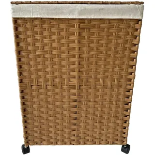 Hti-Living Wäschesammler 40 Liter Briena Natur