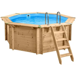 Holzpool ''Java'', Komplettset Ø 3,55 m x 1,16 m