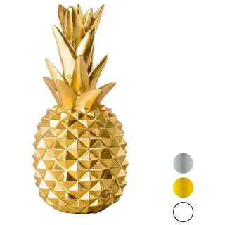 shelfmade Dekofigur Deko Ananas Wohnzimmer Tischdeko aus Kunstharz - Ananas aus Polyresin