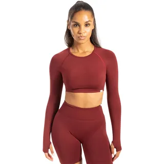 SMILODOX Longsleeve Sweatshirt Bordeaux XL