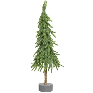 Kaemingk Weihnachtsbaum Mini Weihnachtsdekoration grün auf Ständer 45 cm