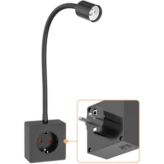 ledscom.de LESCH (GU10) schwarz