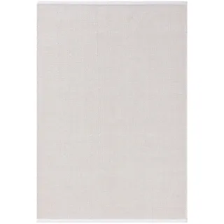 benuta basic Ron Handwebteppich 60 x 120 cm Weiß