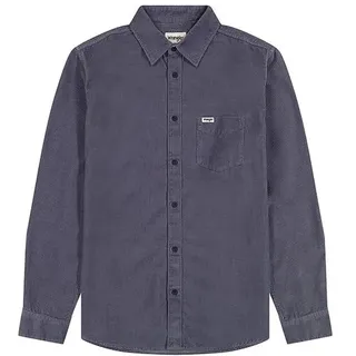 Wrangler - Hemd Herren - Regular Fit - 1 Pkt Corduroy Shirt - Grisaille - S