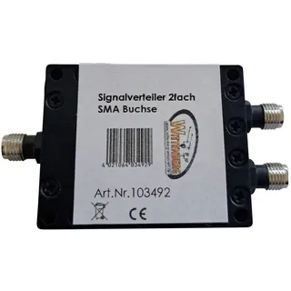 Wittenberg Antennen Antennen Verteiler SMA-Buchse Signalverteiler 2 fach SMA Buchsen , Frequenz 800-2700MHz