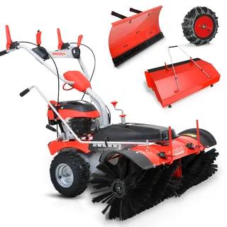 Kehrmaschine Benzin HECHT 8101 S Set 1