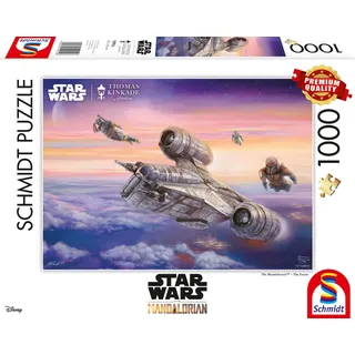 Schmidt Spiele Star Wars The Mandalorian Die Eskorte 1000 Teile
