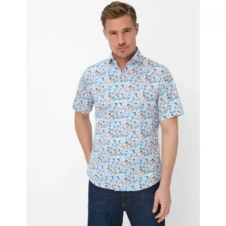 Brax Kurzarmhemd Blau / Mehrfarbig XXL