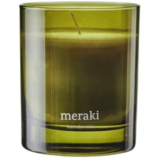 Meraki - Duftkerze, Ø 8 cm, Lavender rain