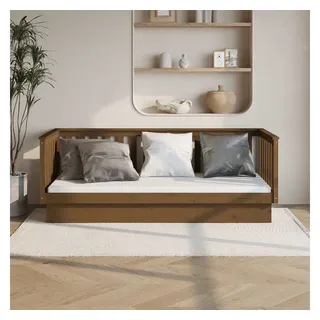 vidaXL Tagesbett 80 x 200 cm Honigbraun