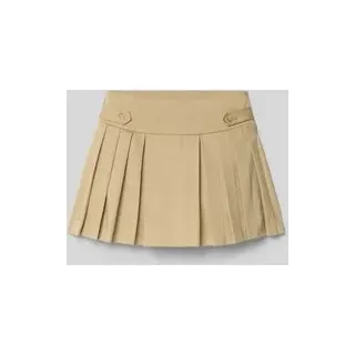 Regular Fit Mini-Rock mit Viskose-Anteil, Khaki, XL