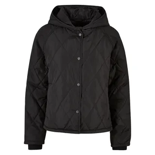URBAN CLASSICS Oversized Diamond Quilted Jacke, Black, 3XL