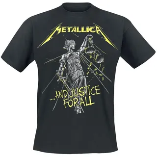 Metallica ...and Justice for All - Tracklist Männer T-Shirt schwarz - XXL