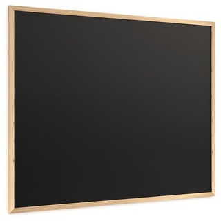 ALLboards Schwarze Kreidetafel 100x80 cm, ECO-Holzrahmen