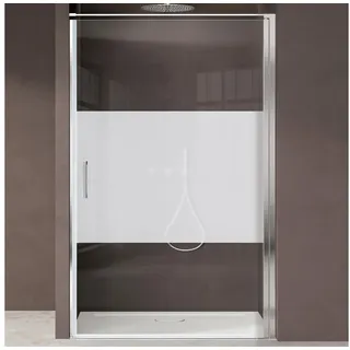 doporro Teramo36 Nischentür 80 x 195 cm ESG-Sicherheitsglas
