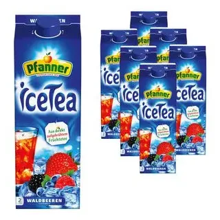 Pfanner Eistee Waldbeere 6x 2,0 l