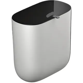 WSQHAO MüLleimer Wandmontage An der Wand montierter Mülleimer mit Mülleimer for Küche und Bad, Hausmüll-Reinigungswerkzeuge, Papierkorb(Black)