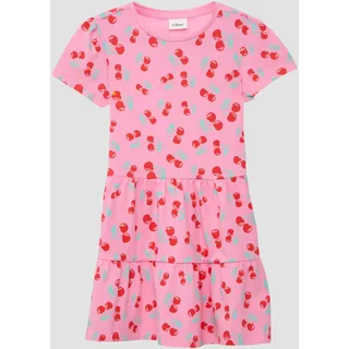 s.Oliver Minikleid Kleid Ausgestelltes Stufenkleid bunt 92