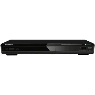Sony DVP-SR370, NTSC,PAL, DTS, MPEG1,MPEG4, AAC,LPCM,WMA, JPG, CD-Audio, VCD - Schwarz