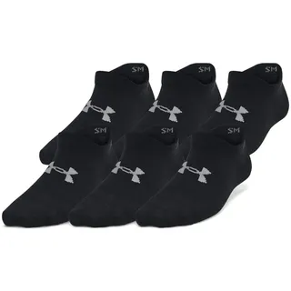 Under Armour Füßlinge 6er Pack Schwarz 36,5-42