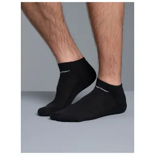 TRIGEMA Füßlinge 2er Pack Schwarz 35-38