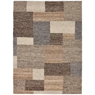 THEKO Handwebteppich, Ehrwald TK-156", beige, multi 200x300 cm