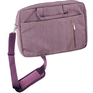 Navitech Lila Wasserfeste Tasche – Kompatibel mit dem BOIFUN 15.7" Portable DVD Player