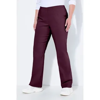 Ulla Popken Thermo-Bengalinhose Slim Fit Rot 52