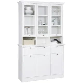 Finori Buffet LANDWOOD 120 x 200 x 40 cm Weiß
