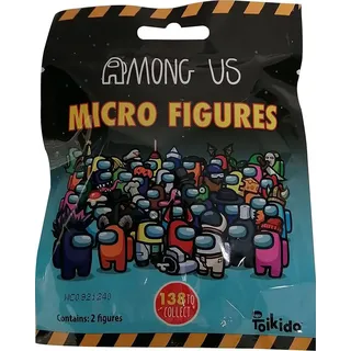 Toikido JTAU6864 Among US Microfiguren 2,5cm im Blindbag 15 Tüten mit je 2 Figuren