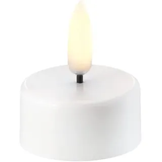 uYuni LED Teelicht 3,9 x 4,7 cm weiß