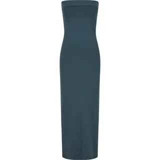 URBAN CLASSICS Bandeau Kleid Midi Grün XS