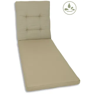 GO-DE Liegenauflage 190 x 60 x 7 cm beige 1 St.